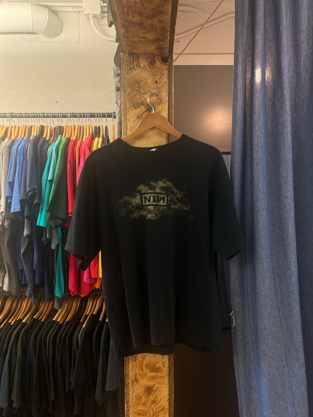Vintage NIN Black Graphic T-shirt